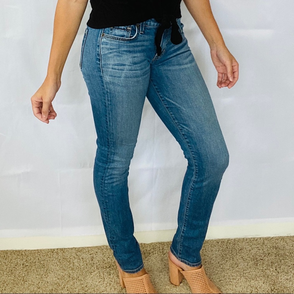 ⭐️ SOLD ⭐️ TEXTILE ELIZABETH JAMES Kate Jeans - Picture 2 of 12